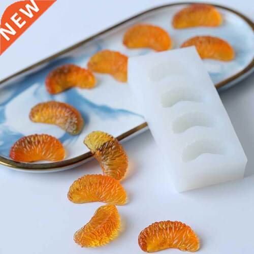 D Orange Petal Silicone Molds for Soap Candle Making Wax Ki