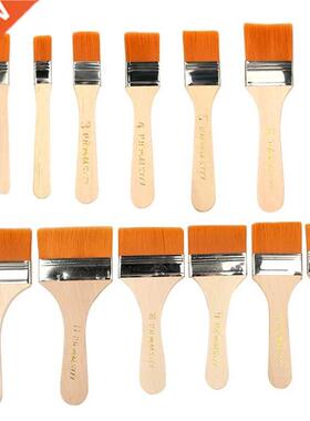 Acrylic Painting Brush Portable Nylon Brush Numbered Handle