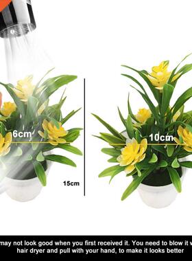Artificial Fake Lotus Flower Potted Plant Bonsai Wedding