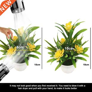 Artificial Fake Lotus Flower Potted Plant Bonsai Wedding