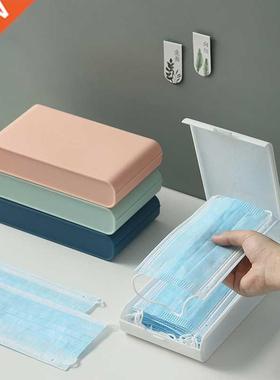 Pratical Mask Organizer Portable Mask Storage Box Moisture-p