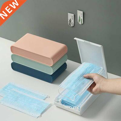 Pratical Mask Organizer Portable Mask Storage Box Moisture-p