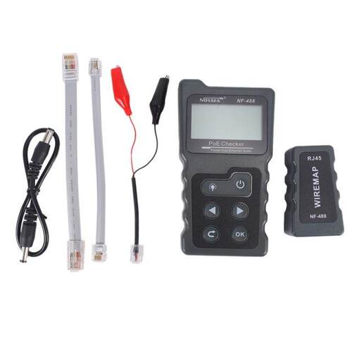 NF-488 LCD Network Poe Checker Over The Ethernet 5 6 L