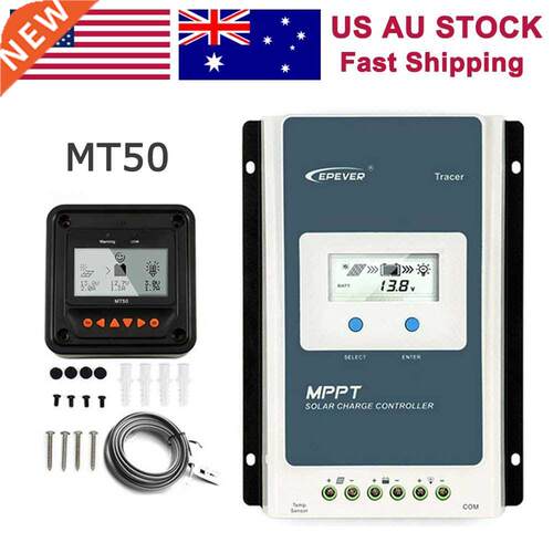 EPEVER 10A 20A 30A 40A MPPT Solar Charge Controller 12V/24V