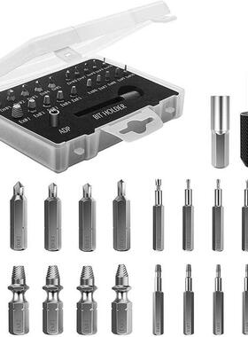 Damaged Screw Extractor Set,22 PCS Stripped Screw Extractor