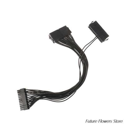 24Pin Power Supply Synchronizer Male to Female 24 Pin Dual P