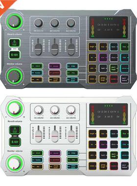 X10 Computer Mobile Phone Live Sound Card with 48V XLR OTG P
