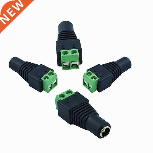 5pcs 10pcs Male Female DC Extension Cable Connector 2.1*5.5m
