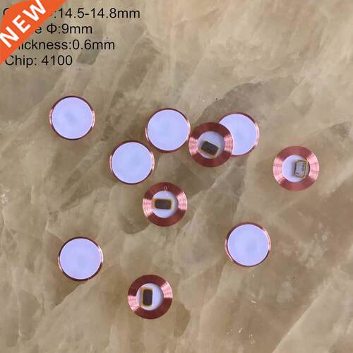 10pcs/lot 125Khz 15mm diameter T5577 Writable RFID read Coi