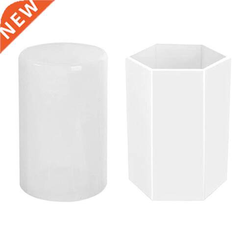 Hexagon Cylinder Candle Mold Silicone Molds for Candle