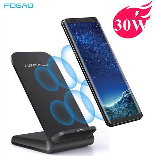 FDGAO 0W/20W/15W Qi Wireless Charger For iPhone 12 11 Pro