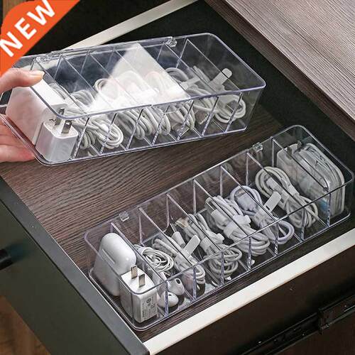 Cable Storage Box Organizador Case Anti Dust Data Line