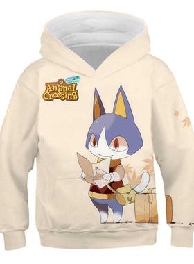 3D Game Animal Crossing Fashion Costume Print Ctoon Hoodie