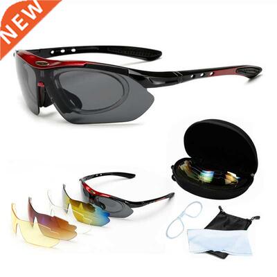 Gafas de sol deportivas para hombre y mujer, lentes antidesl