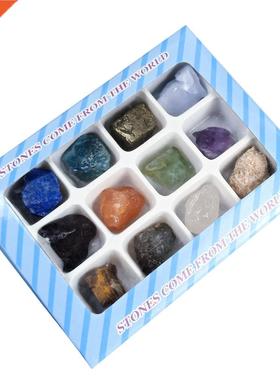 Collective Ore Specimens 12pcs Rock Mineral Collection For