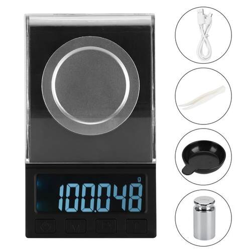 Mini Digital Scale 100g / 0.001g High Accuracy LCD Electroni