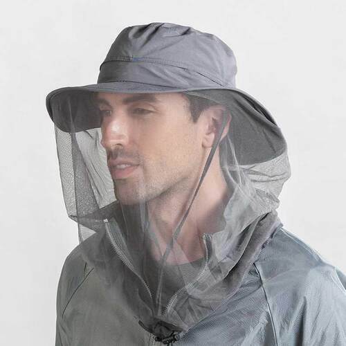Mosquito Face Mesh Net Hat for Women Men Summer UV Protectio