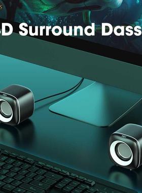 Computer Speakers Stereo Deep Bass Sound Box Speaker for PC