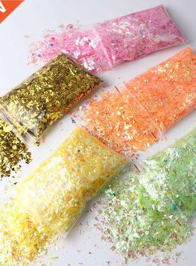 10G Irregular Shell Paper Powder Nail Polish Sequins for Man