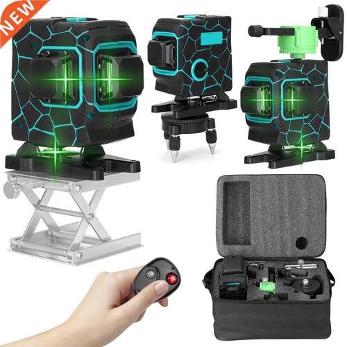 Multifunctional 3D 12 Lines Laser Level Tool Vertical Horizo
