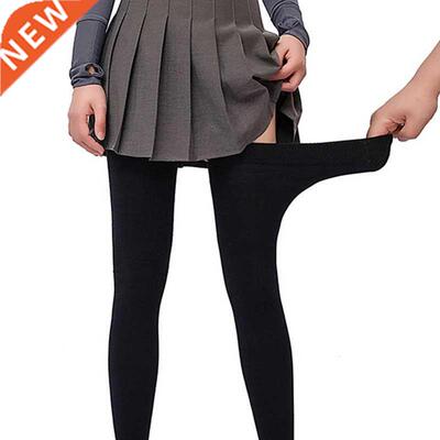 Cotton Thigh High Socks Super Elstic Plus Size Stockings Wo