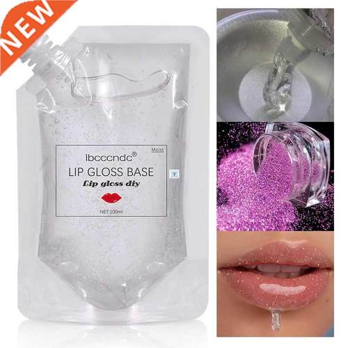 100ml Transparent Lip Gloss Base Oil  Lip Gloss Raw Mater