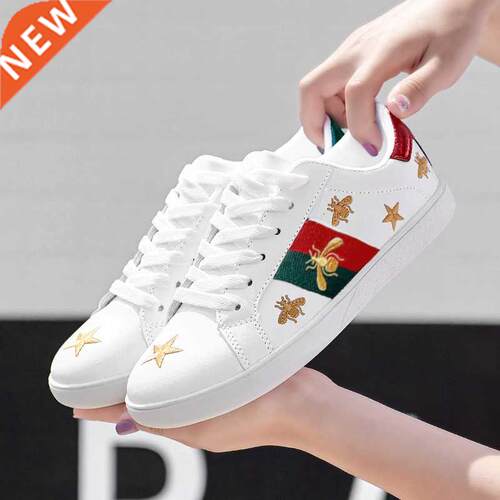 WEH Designer Embroidery Golden shoes men luxury Casual Outd