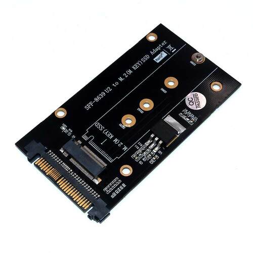 Add On Card U.2 SFF-8639 to M2 SSD Adapter U.2 to M.2 NVME S