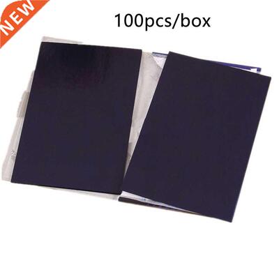 100 Pcs Thin Type School Transfer Graphite Copy Carbon Paper