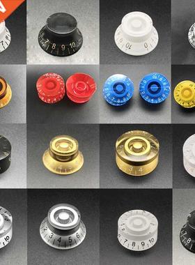 Perillas de guitarra de mano transparente, accesorio con Con