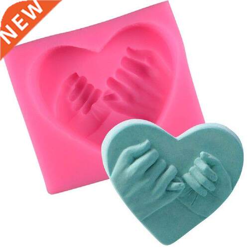 3D Love Heart Silicone Mold Aroma Gypsum Plaster Silicone