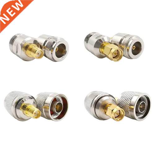 4Pcs/Set SMA to N Adapter N Male to SMA Male/Female RF Coaxi