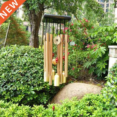 Copper Money Wind Chime Pendant Balcony Outdoor Yard Garden