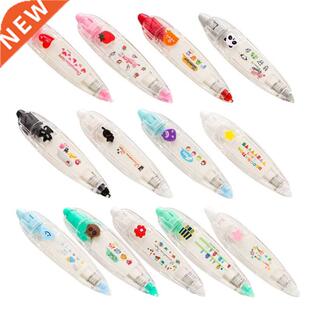 Retractable Decorative Correction Tape Pen Cartoon Tape for