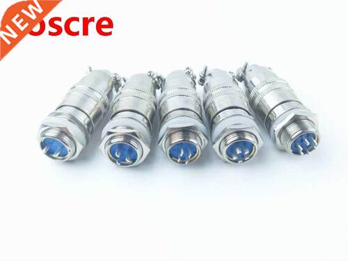 1set XS12 Aviation Plug 12mm 2  4 5 Pins Connector Air Plug
