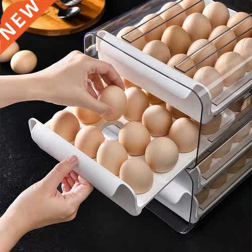 Egg Storage Box Drawer-Type Refrigerator Storage Box