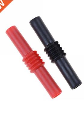 2pcs 4mm Banana Socket Female Adapter Extension Insulated Ba