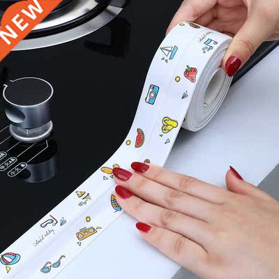 2022 Bathroom Shower Sink Bath Sealing Strip Tape White PVC