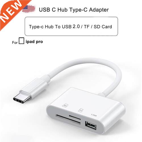 Ingelon Micro Sd Card Reader Usb C 3 In 1 Memory Card Reade