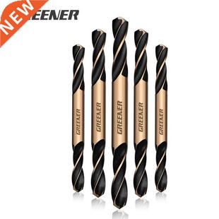 GREENER Auger Bit Double-headed Double-edged Metal Stainless