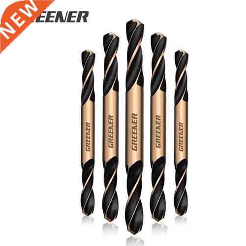 GREENER Auger Bit Double-headed Double-edged Metal Stainless