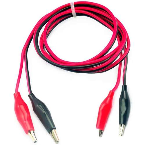 Alligator Clip Cord Medium 1M Power Supply Test and Repair W