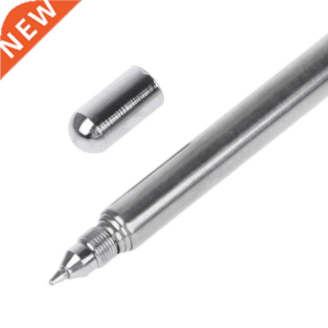 2 in 1 Pointer Telescopic Extendable Steel Ballpoint Pen Tea