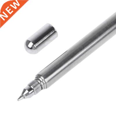 2 in 1 Pointer Telescopic Extendable Steel Ballpoint Pen Tea