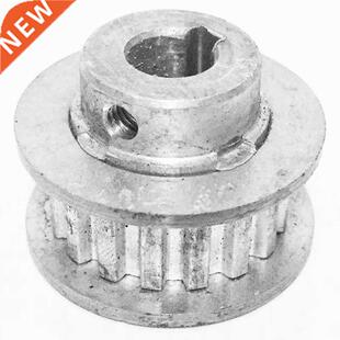 2Pcs Metal Synchronous Pulley Gear Motor Belt Gear Drive Whe