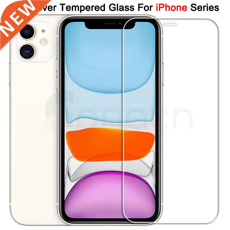 9H Tempered Protective Glass For iPhone 11 12 Pro XR X XS Ma