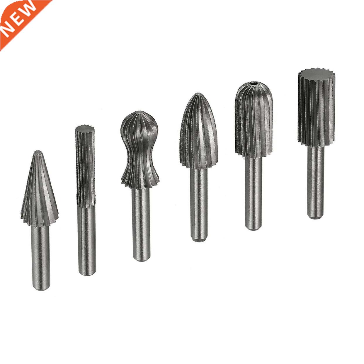 6pcs/set Milling Cutter High Speed Steel Carbide End Mills E