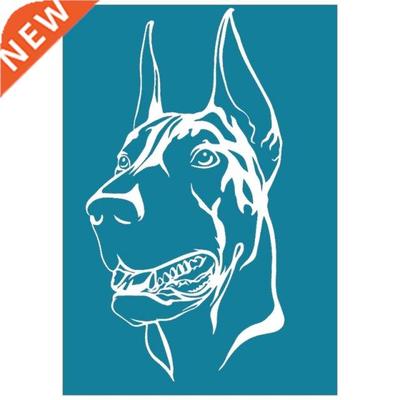 Dog Self Adhesive Silk Screen Printing Stencil Mesh Transfer