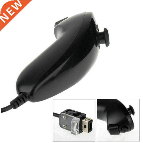 FOR NINTENDO Wii Black Nunchunk Remote Controller Usb Port
