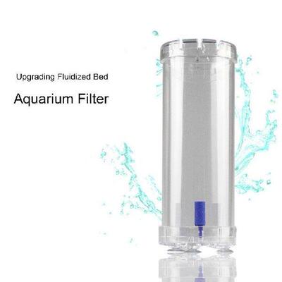 Transparent Aquarium Filter Fish Tank Fluidized Moving Bed